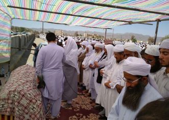 مراسم تشییع جنازه حضرت مولانا محمد انور ملازهی (رحمه الله علیه) برگزار شد